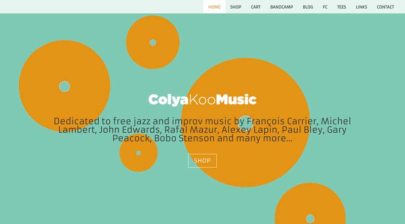 Comme Toi Site Web WordPress pour ColyaKooMusic